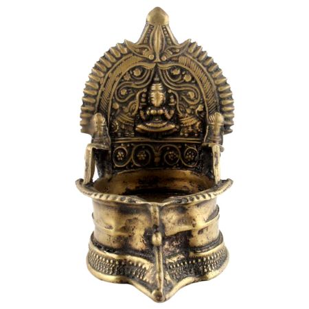 Brass Small Oil Lamp South Indian Worship Diya Lamp